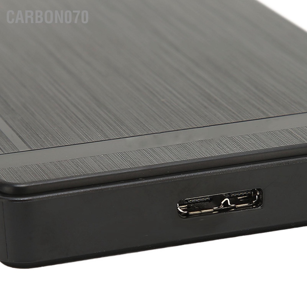 Carbon070 Vỏ bọc USB3.0 SSD 5Gbps 2 5 inch Siêu mỏng Bộ điều hợp SATA siêu nhẹ cho máy tính xách tay WIN 7 SE
