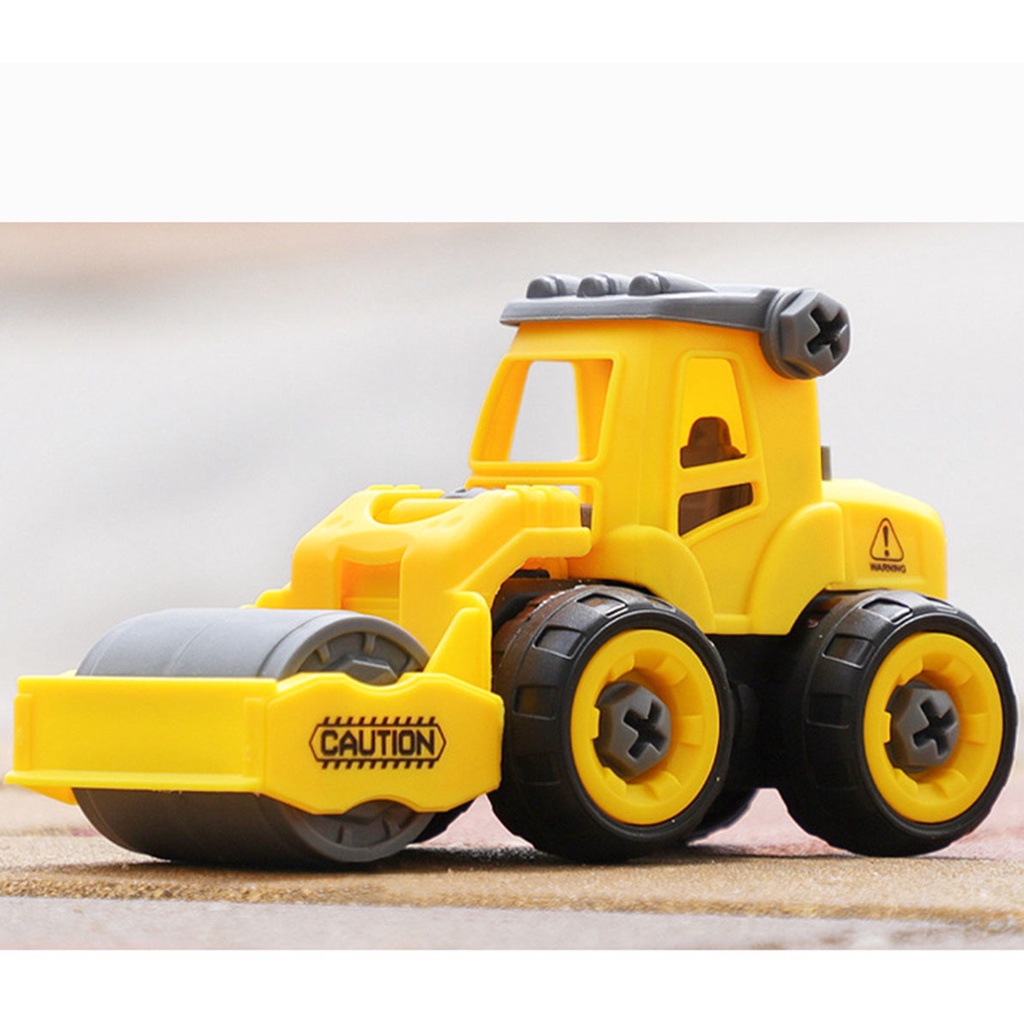 Set 4 xe ô tô đồ chơi Bé tự lắp ráp - Oto mô hình - Đồ chơi trí tuệ cho Bé
