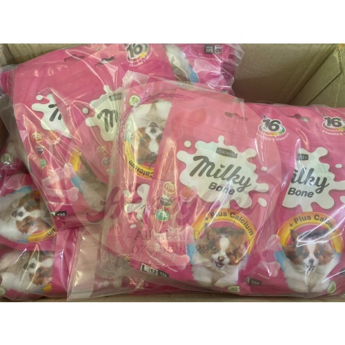 [ HSD 2023 ] BAO BÌ MỚI Xương sữa Goodies Milky Bone Thái Lan