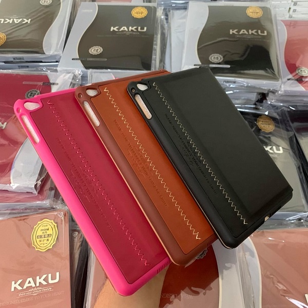 Ốp Bao Da kaku cho iPad Air 1/2/3/4/5/Mini/Gen/6/7/8/Pro/7.9/9.7/10.2/10.5/10.9/11/2018/2019/2020/2016/2017 Cao cấp