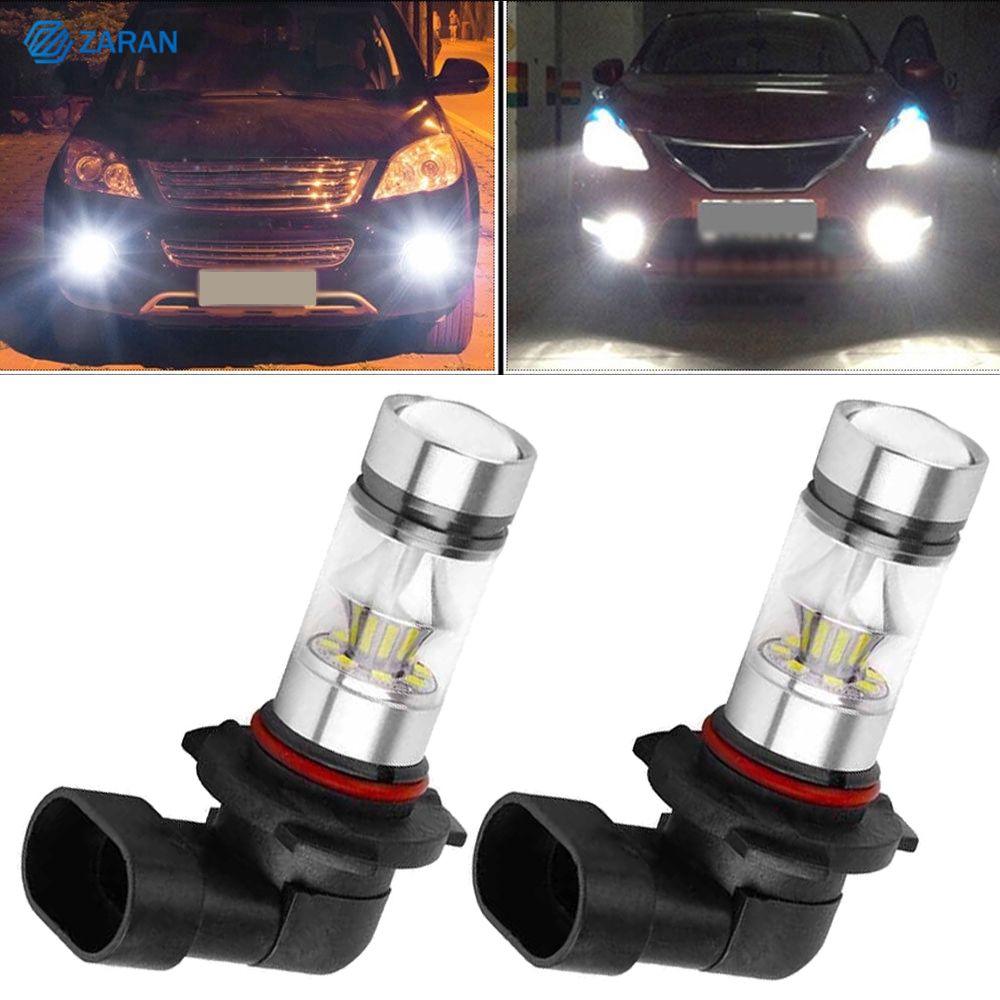 【READY STOCK】Set of 2 high quality 9006 HB4 2323 100W DRL super bright LED fog lights