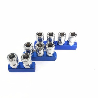 Đầu nối nhanh 2 - 3 - 4 -5 chia NGANG Coupler