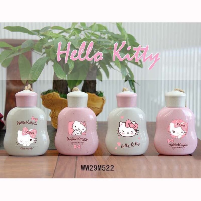 Bình nước thủy tinh lúa mạch 300ml