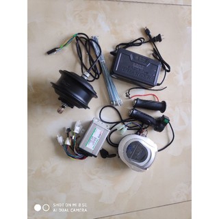 Bộ chế xe đạp điện thể thao hàng xịn bánh trước bảo hành 1 năm
