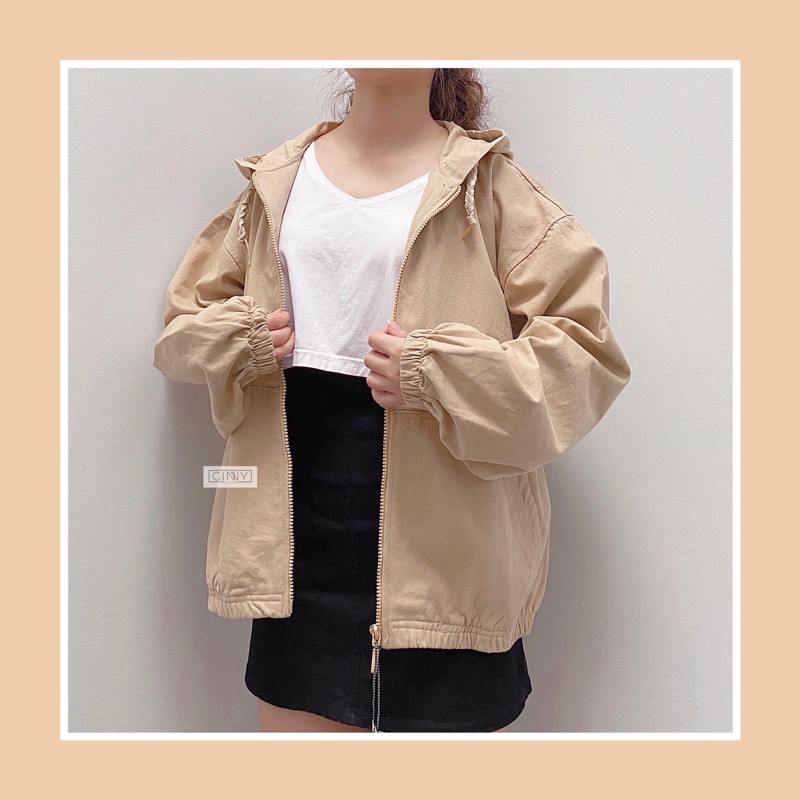 Áo khoác kaki nón nềm mịn - hình tự chụp | BigBuy360 - bigbuy360.vn