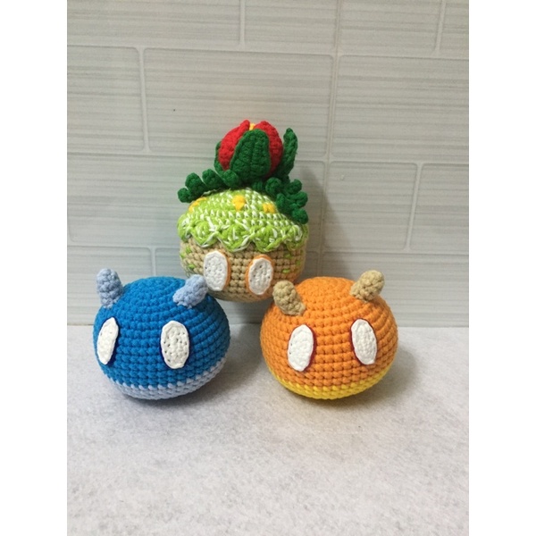 Móc khoá mô hình hình Gensin impact len handmade