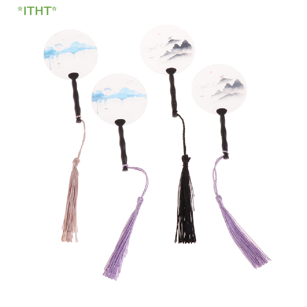 Set 2 Mô Hình Quạt 1: 12 Dùng Để Trang Trí Nhà Búp Bê Mới