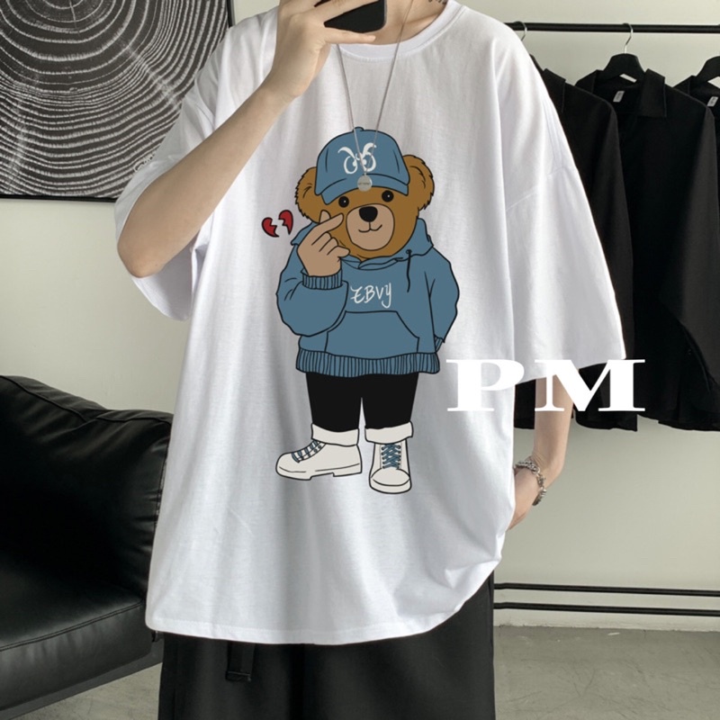 Áo phông gấu búng tim PM11