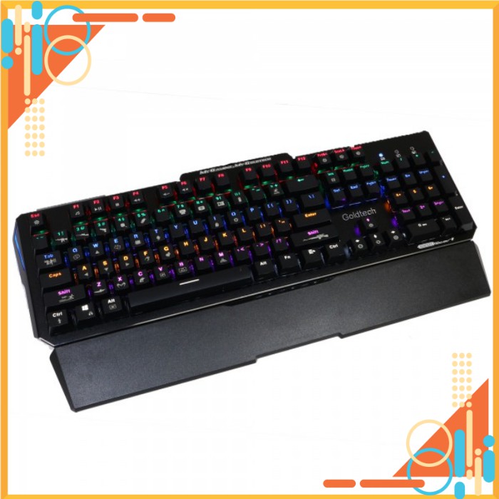 Bàn Phìm Cơ Chuyên Game Led 7 Màu Gold Tech LK-185 - PK Máy Tính | BigBuy360 - bigbuy360.vn