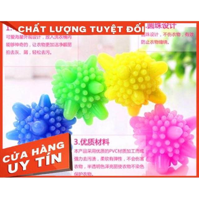 Banh giặt quần áo(Size Lớn 5.5cm) đánh tan mọi vết bẩn khi giặt giúp quần áo sạch hơn