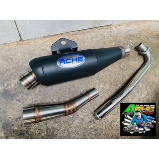 Pô móc ấm mỏ inox kiểu zin + nhét cổ tăng 2 khúc sử dụng exciter sirrus satria raider dream wave rs cúp ws110 wa110