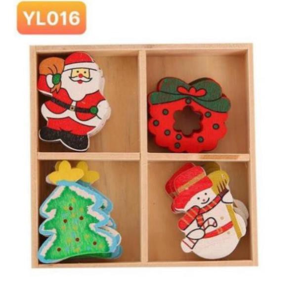 ĐỒ TRANG TRÍ NOEL - chuông noel - lịch gỗ - vòng treo noel - người tuyết các loại