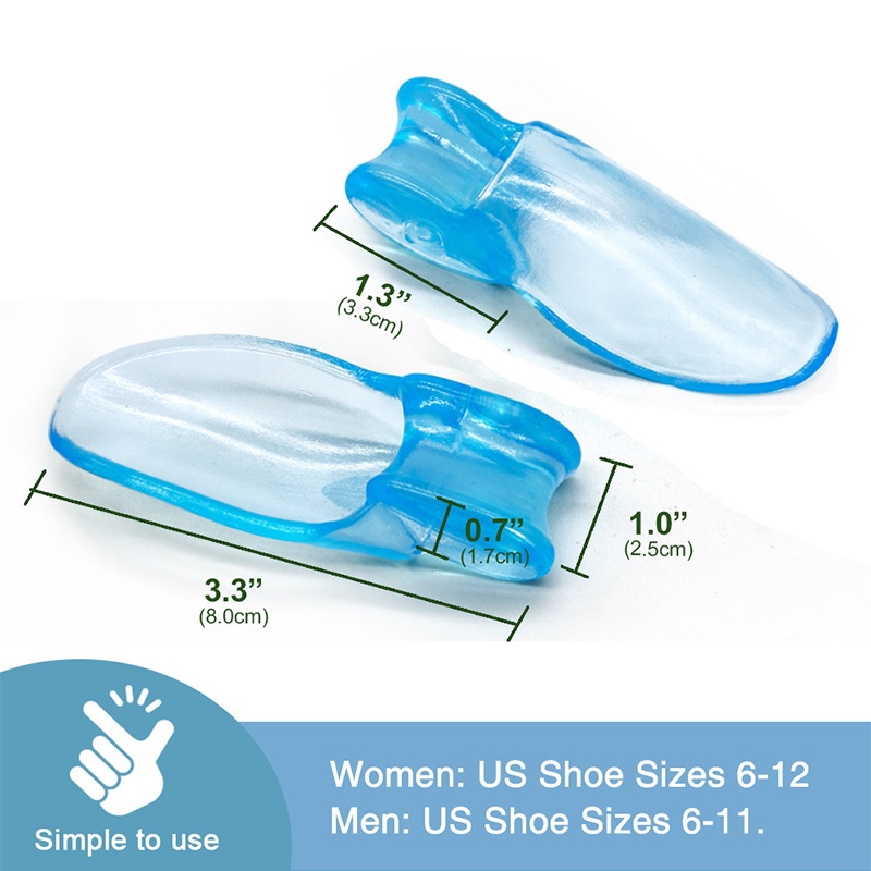 Đệm Silicone Gel Chỉnh Hình Ngón Chân Cái / Tách Ngón Chân Cái