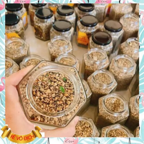 Muối Lạc Vừng Đen Chay Mix Đậu Phộng & Mè Đen Chuẩn Chất Lượng Thơm Béo