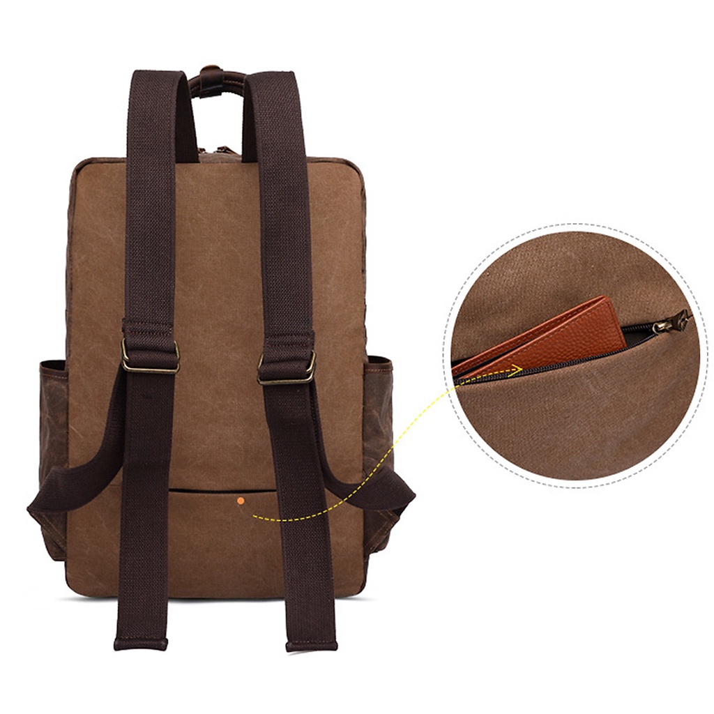 Balo nam DA THẬT đa năng cao cấp phong cách mới – BEE GEE BLND9005