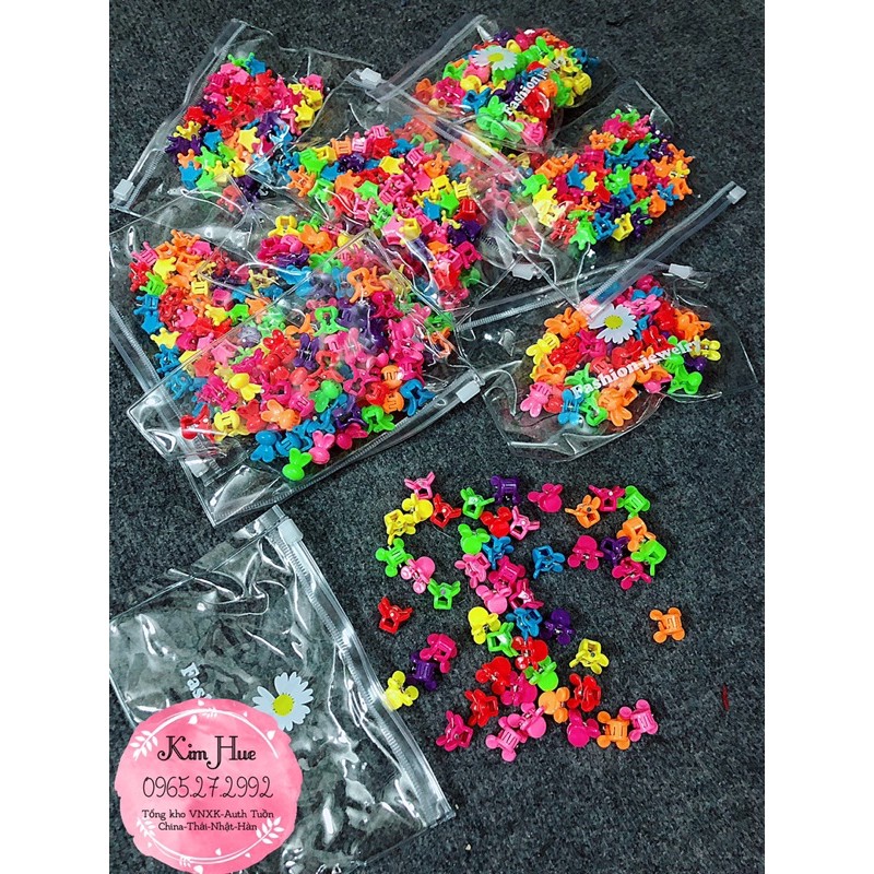 SET TÚI 30 CÁI KẸP TÓC NHÍ MINI