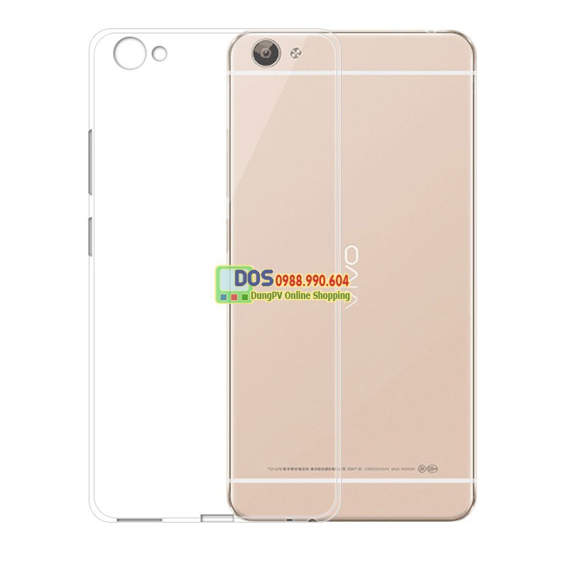 Ốp lưng silicone trong suốt Vivo X7 Plus