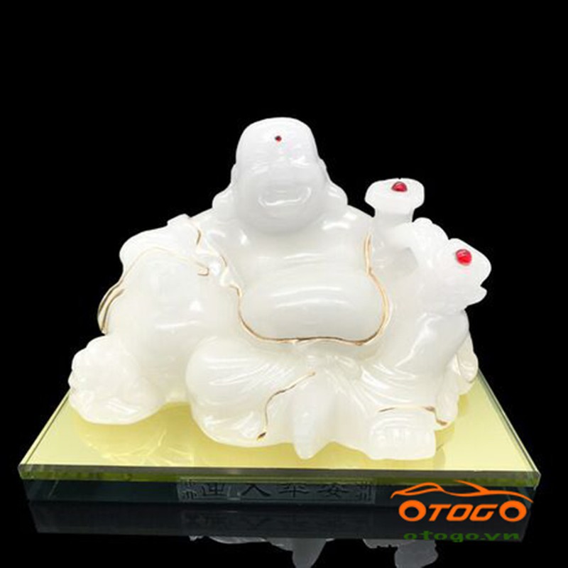 Tượng Nước Hoa Phật Di Lặc Trang trí Xe Ô tô
