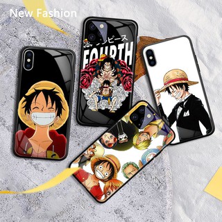 One piece ốp lưng in hình nhân vật luffy cho iphone 6 7 8 plus xr 11 12 pro xs max - A512