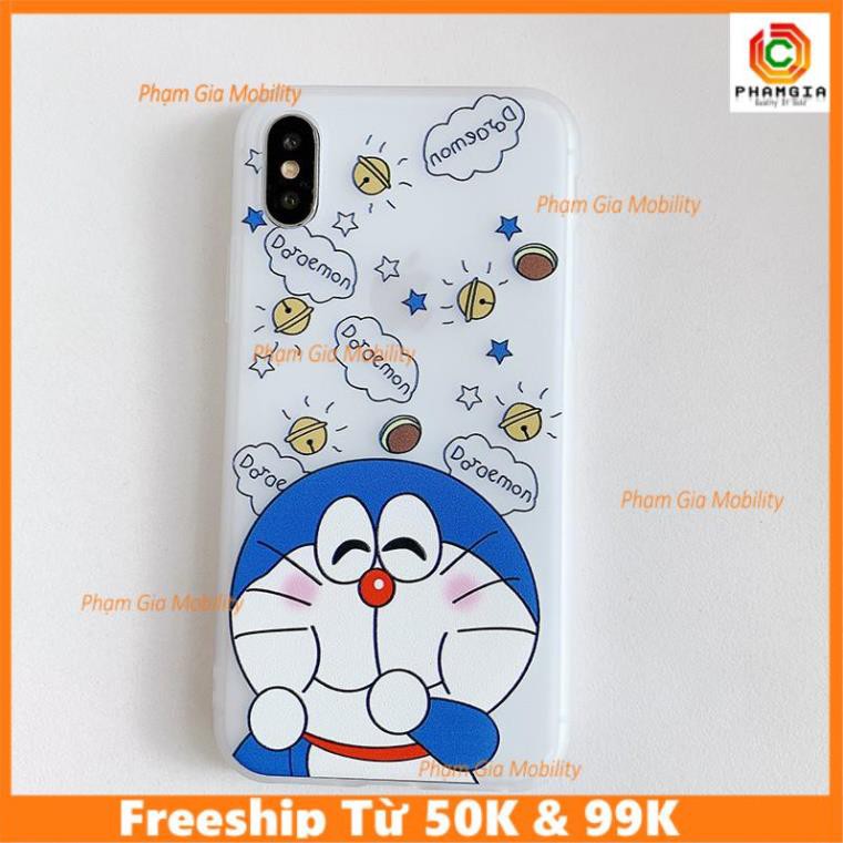 Ốp lưng dẻo silicon in hình Doraemon cho Samsung A10 A30 A50 M20 J2 J5 J7 J4+ Prime Pro Note 8 9 J6 J8 A6 S10+ A7 A9