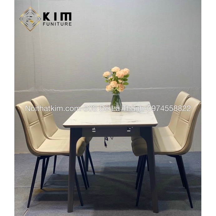 Bàn ăn thông minh có bếp từ Nhập khẩu