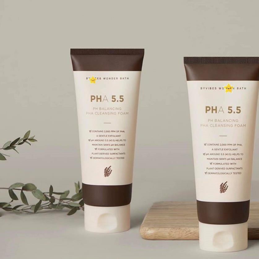 Sữa Rửa Mặt PHA 5.5 Byvibes Wonder Bath Cân Bằng Da