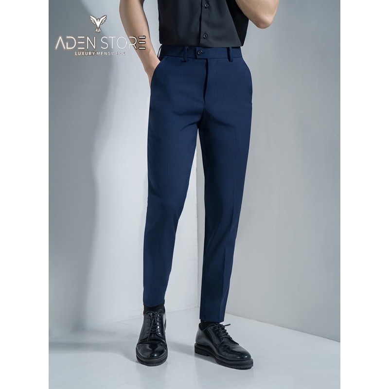Quần âu nam cao cấp, co giãn nhẹ, thoải mái. Quần tây nam cho dân công sở. Vải Co Giản Nhẹ Màu Đen, Xanh, Ghi | BigBuy360 - bigbuy360.vn