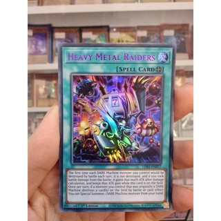 Thẻ Bài Lẻ YugiOh! Mã LDS1-EN077 - Heavy Metal Raiders - Ultra Rare (Purple) - 1st edition