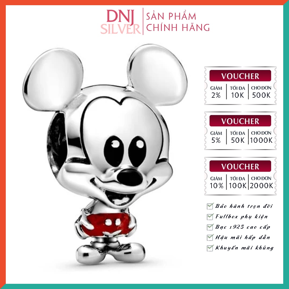 Charm bạc 925 cao cấp, bộ tổng hợp các mẫu charm bạc DNJ để mix vòng charm - Bộ sản phẩm từ DN209 đến DN224