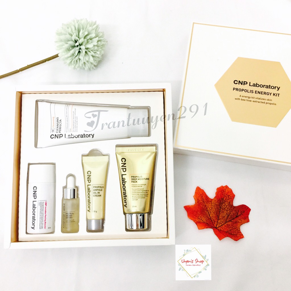Bộ chăm sóc da CNP Laboratory Propolis Energy Kit