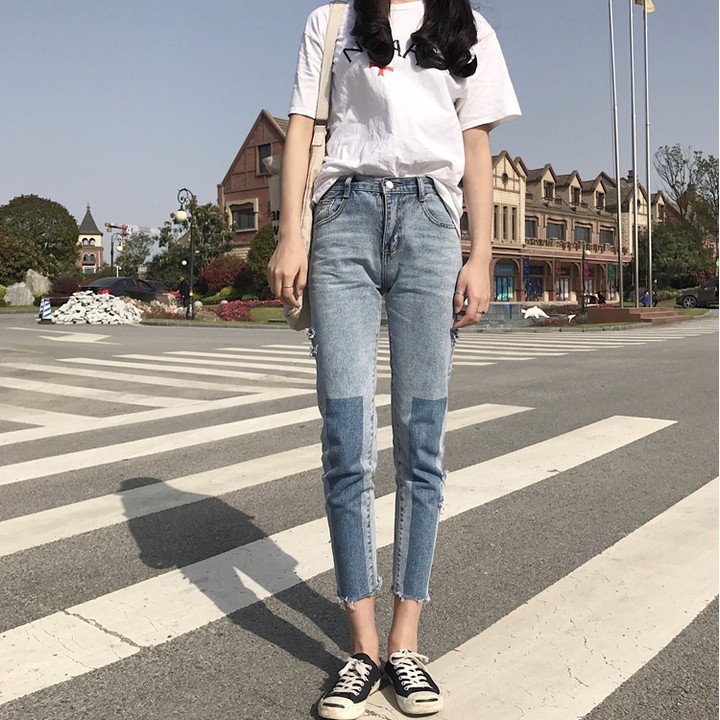 QUẦN JEANS BAGGY 2 MÀU ULZZANG