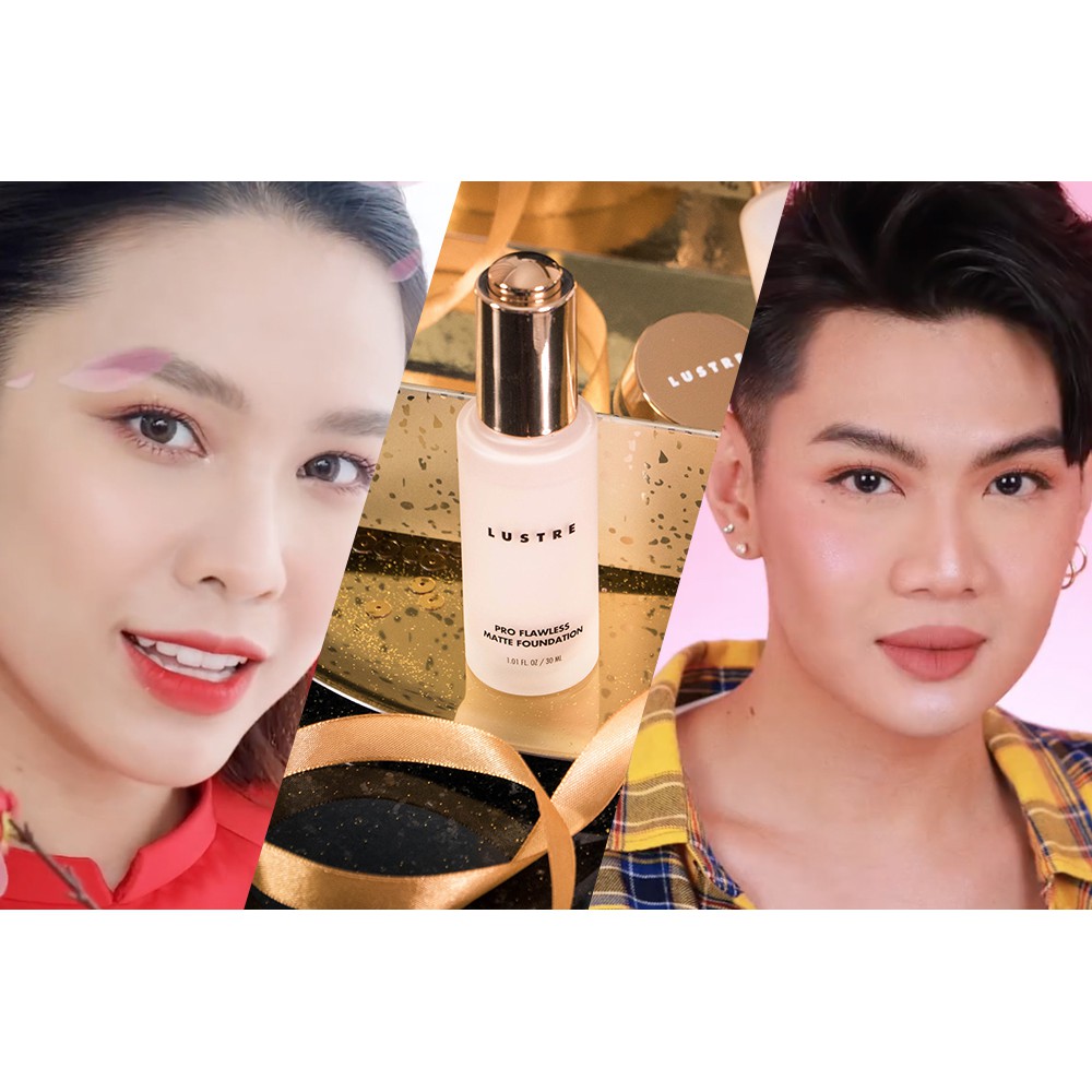 Kem nền Lustre Pro Flawless Matte Foundation (Hàn Quốc) - Bản dupe hoàn hảo của Giorgio Armani luminous silk foundation