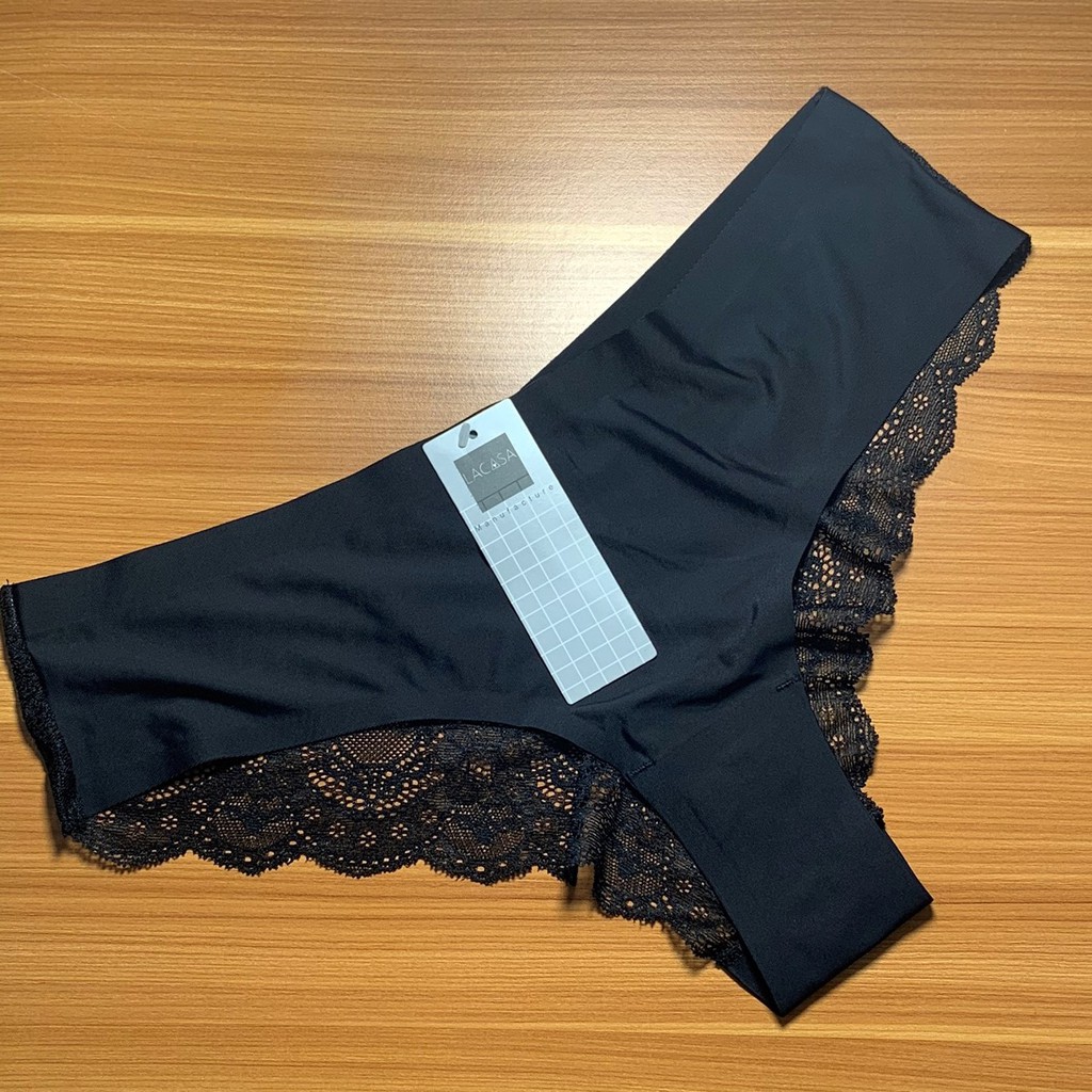 Quần lót nữ lọt khe thun lạnh phối ren big size LMQ1206 – Siêu mát, co giãn 4 chiều, không lằn đường