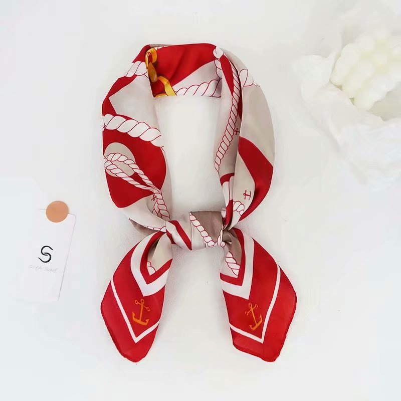 Khăn Choàng Cổ Vuông 70CM(27.5*27.5 Inches) WJ1026-80 Chất Liệu Lụa