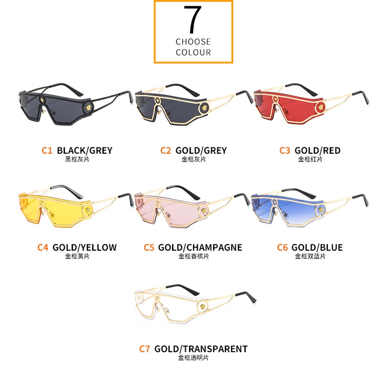 Kính Mát Thời Trang Nam Nữ Gọng Kim Loại 2022