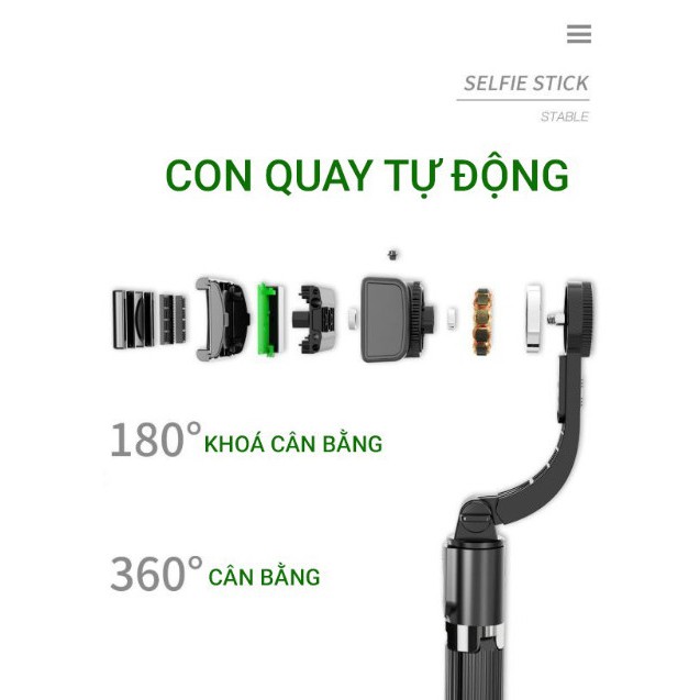 Tay Cầm Chống Rung Gimbal Hàng Xịn Xò, Nhiều Tính Năng, Độ Ổn Định Tuyệt Vời | BigBuy360 - bigbuy360.vn