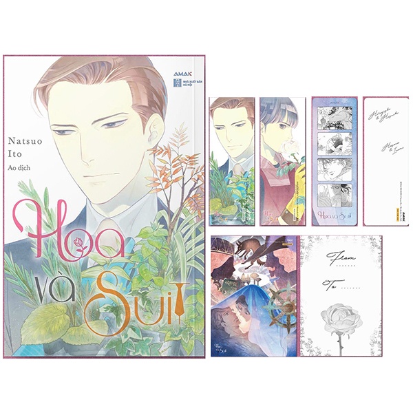 Sách Hoa Và Suit - Tặng Kèm Bookmark + Postcard 10x15cm Chất Liệu Ivory Bồi Đôi + Photostrip (Giấy Cmat)