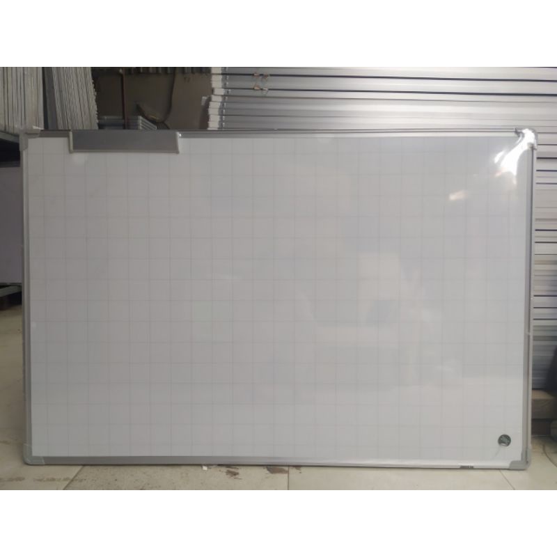  Bảng từ trắng viết bút lông dùng để dạy hoc  ảnh thật tặng kèm bút lông  bông lau  nam châm  