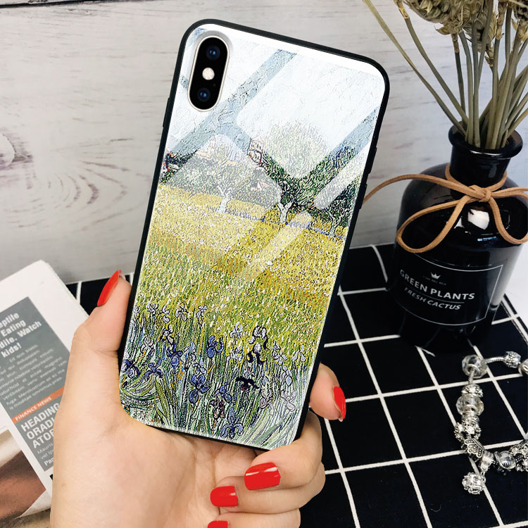 Ốp Lưng Điện Thoại In Hình Van Gogh   NIXON Cho Iphone Se 6S 6S 6 6 S 7 8 Plus Xs Max Xr X 11 Pro Max