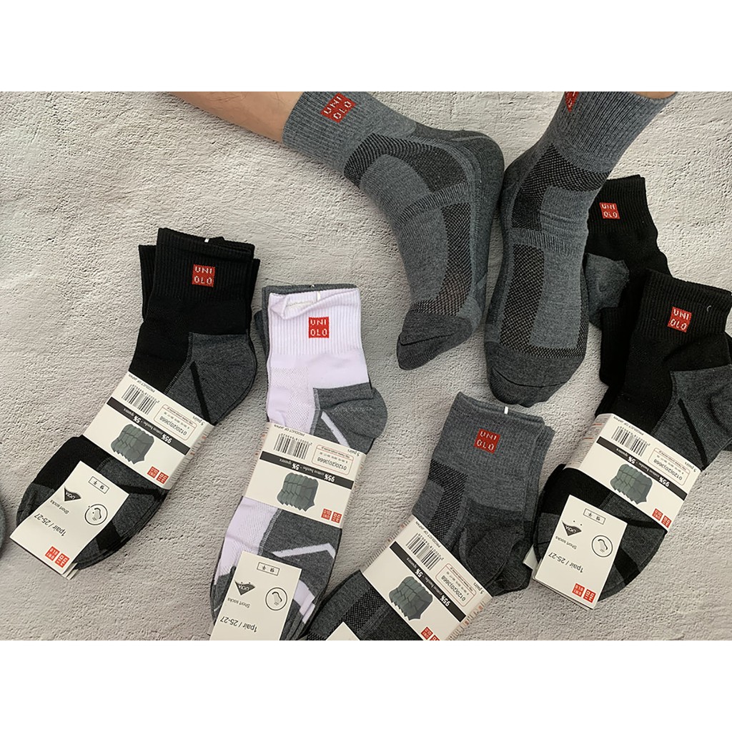 Combo 5 đôi tất nam cổ trung chống hôi chân không bai không xù namdaishop