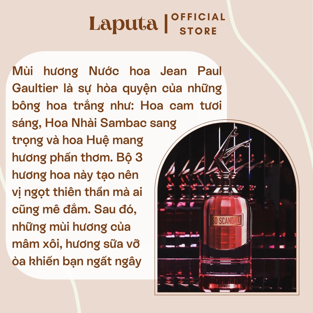 Nước Hoa Nữ So Scandal EDP ngọt ngào, quyến rũ