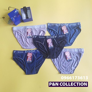 Combo 5 quần lót nam Body Silver