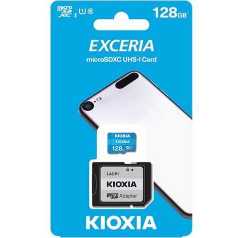 Thẻ nhớ Micro SDHC Exceria Toshiba Kioxia Class 10 Dung Lượng 32/64/128GB, phù hợp cho camera, máy quay phim, điện thoại
