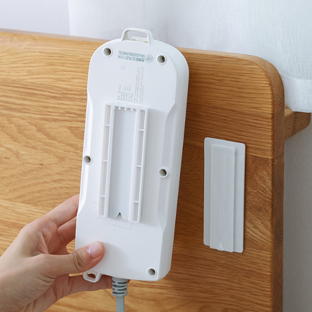Móc Dán Tường Treo Ổ Cắm Điện, Cục Phát Wifi Với Miếng Dán Keo Trong Siêu Chắc 88062 Lamon Store