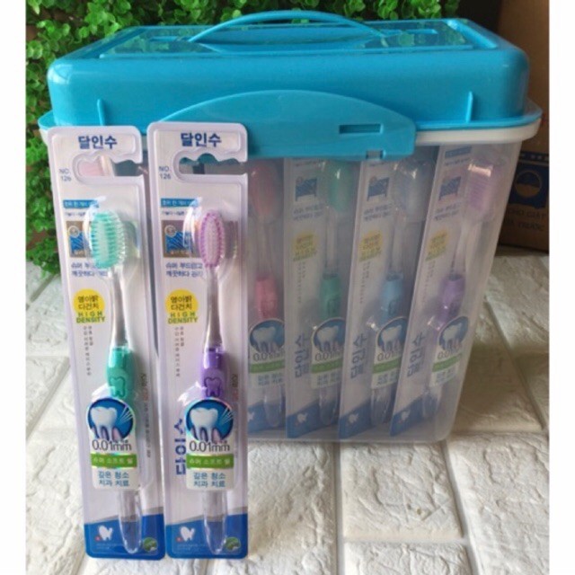 Bàn chải hàn quốc loại 1 mềm mượt_ cho răng chắc khoẻ_126 Havaco kk126