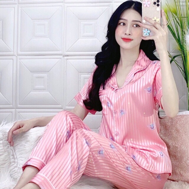 Bộ đồ lụa gấm PIijama
