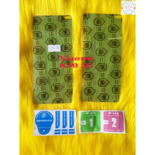 combo 3 Cường lực nano thủy tinh dẻo Xiaomi redmi K30 5G tặng 3 cường lực camera