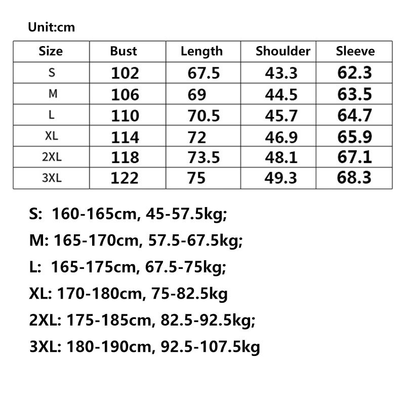 Áo khoác nam chống nước nhiều màu tùy chọn chất lượng cao