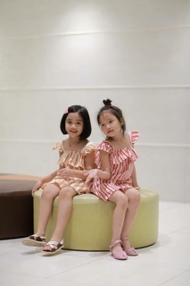 combo váy vải Hàn cho bé