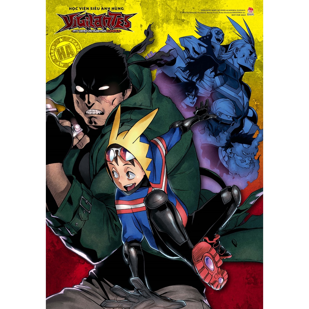 Truyện tranh:Học viện siêu anh hùng Vigilante( lẻ tập)-NXB Kim Đồng